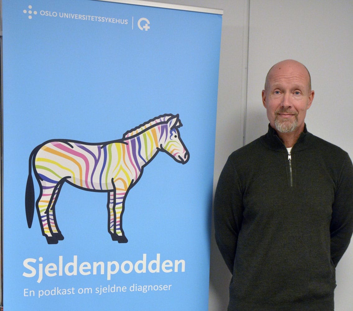 Bildet av en mann med Kleine-Levins syndrom